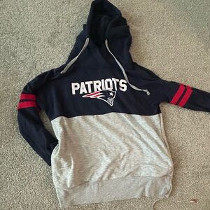 Patriots Navy and Gray Men's Sweater